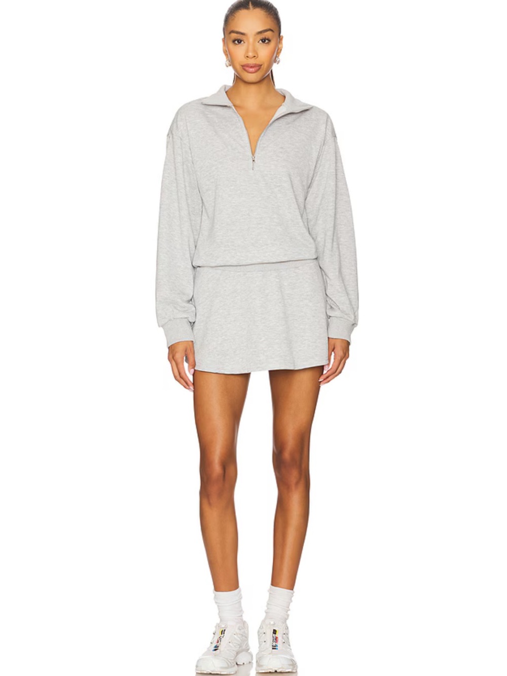Superdown Jenice Quarter Zip Dress